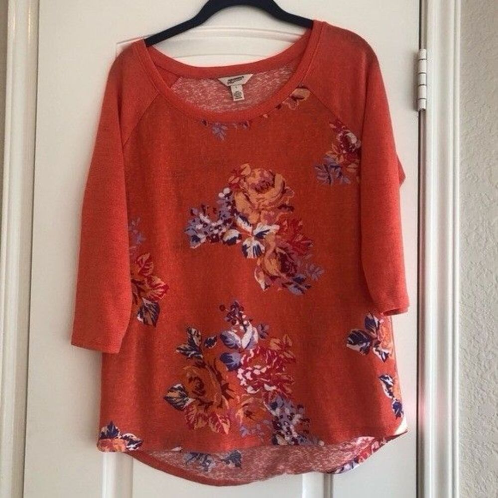 Women’s Large Arizona Jeans Co. 3/4 Sleeve Top